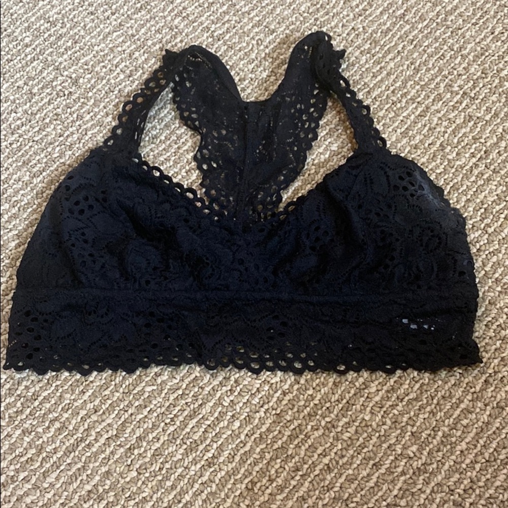 Aerie black bralette